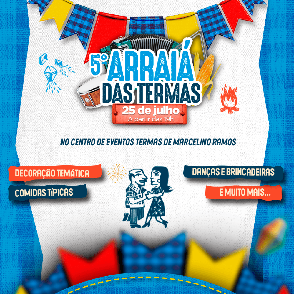 Vem aí o 5º Arraiá das Termas!